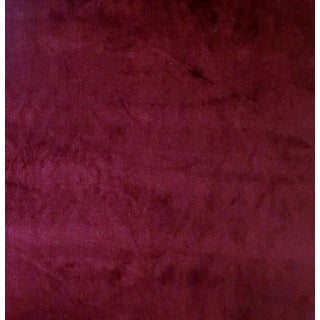 Pierre Frey "Timeo" Baiser Imperial Purple Velvet- 5 Yards For Sale