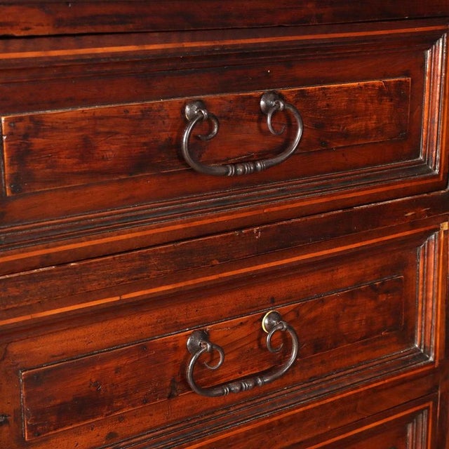 Baroque Walnut Chest of Drawers For Sale - Image 5 of 11