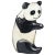 Acrylic Glass Panda by Abraham Palatnik, 1970s For Sale