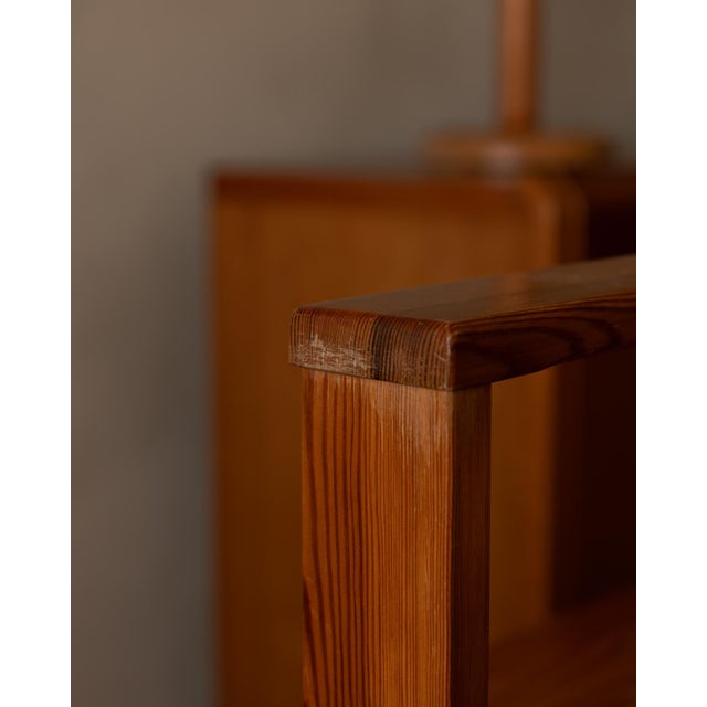 Vintage Folding Pine Serving Bar Cart, 1970s For Sale - Image 10 of 15