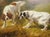 Antique French Hunt Painting of Setters and a Mallard, Oil on Canvas, 1904 For Sale - Image 18 of 18