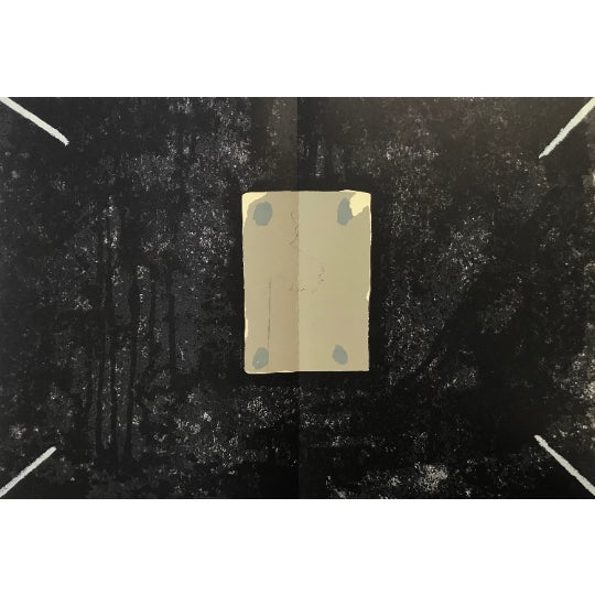 Modern 1968 Antoni Tapies Original Lithograph DM06175d Derriere Le Miroir For Sale - Image 3 of 3