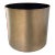1970s Extra Large Paul Mayen Aluminum Planter in Bronze Finish For Sale