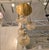 Metal 1970s Murano Glass and Brass Flush Mount Chandelier For Sale - Image 7 of 11