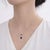 Sapphire and Diamond Platinum Mini Pendant Necklace - Fei Liu For Sale - Image 6 of 6