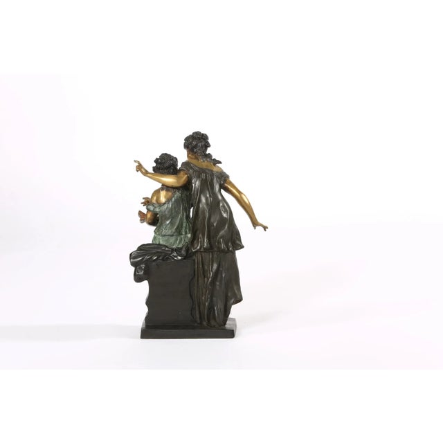 Bronze Decorative Sculpture Female Beauties For Sale - Image 4 of 10