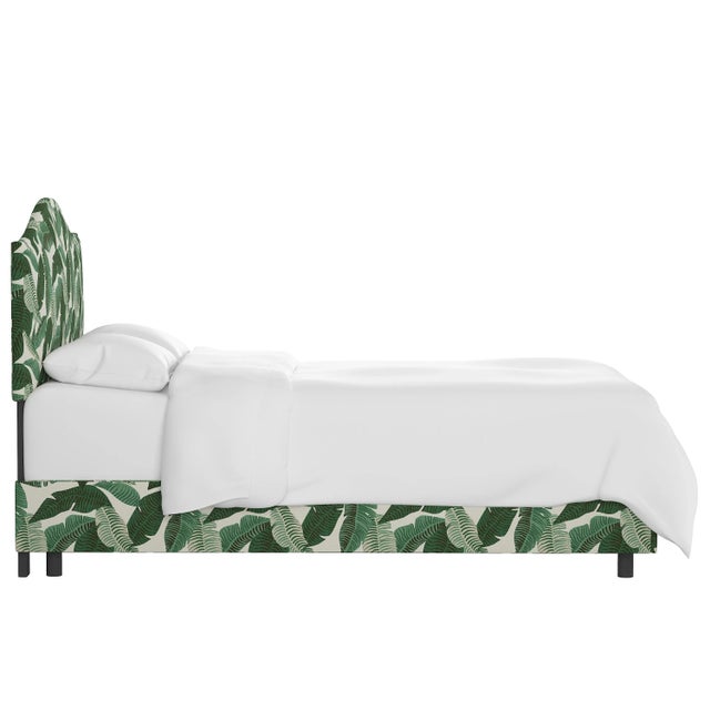 Spritely Home Kenmore Bed in Natural Banana Palm, California King For Sale - Image 4 of 6