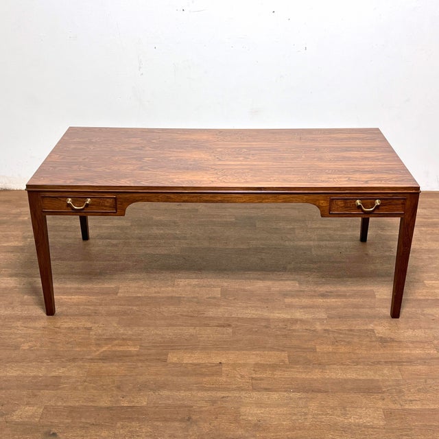 Frits Henningsen C. 1960s Frits Henningsen Danish Rosewood Coffee Table For Sale - Image 4 of 10