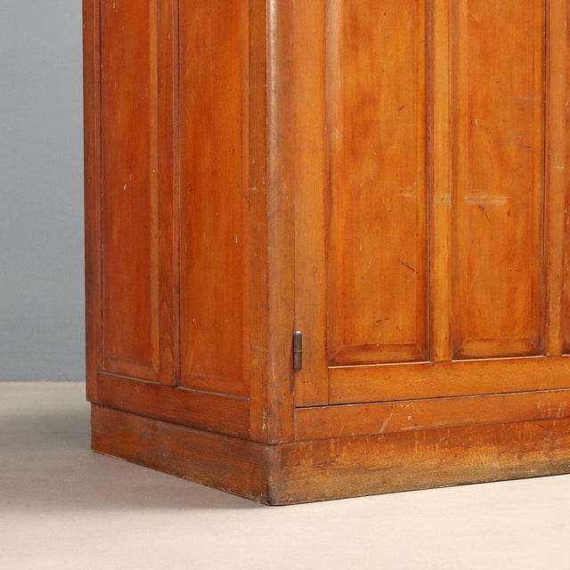 Cherry Wood Wardrobe, 1940s For Sale - Image 13 of 15