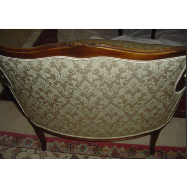 French Louis XV Style Loveseat For Sale - Image 3 of 5