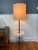 Mid 20th Century Mid-Century Wrought Iron and Marble Floor Lamp With Side Table For Sale - Image 5 of 10