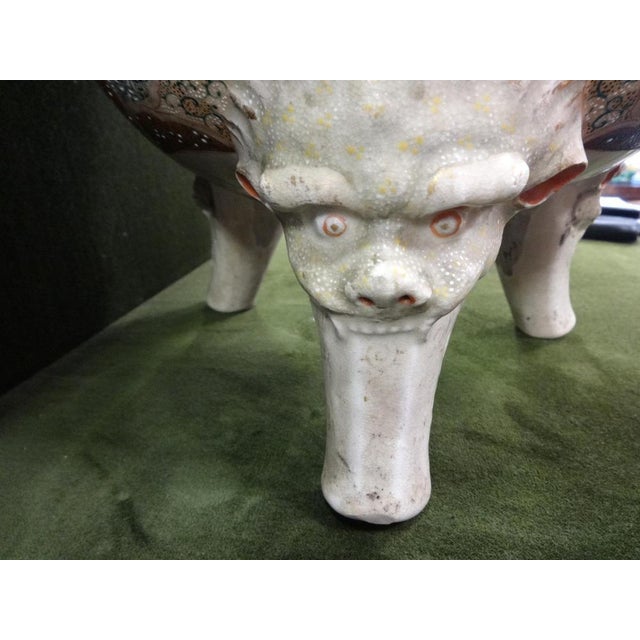 Purple Huge Japanese Satsuma Koro & Cover c.1880 For Sale - Image 8 of 18