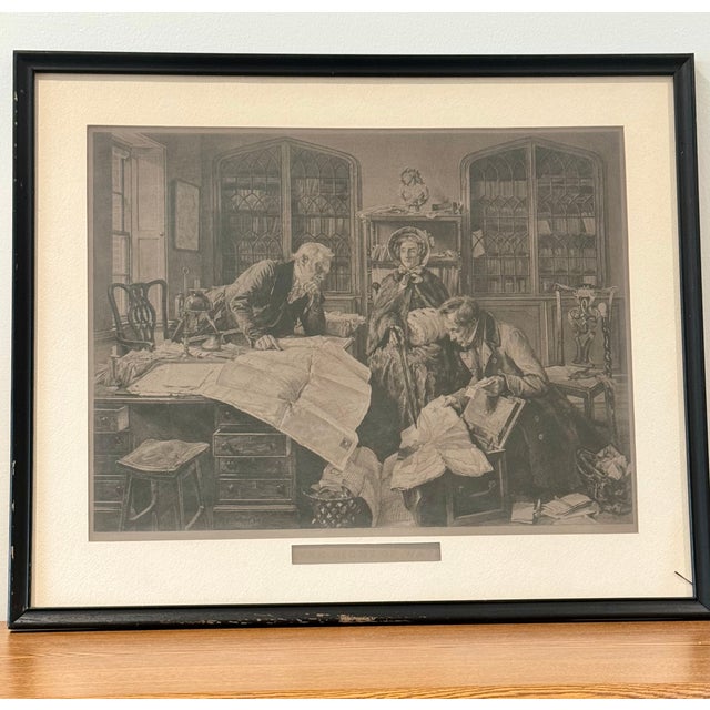 1930s (4) W. Dendy Sadler Framed Legal Scenes Charcoal Etching's Set of 4 For Sale - Image 5 of 10