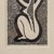 1970s 1970s French Modernist Linocut Print For Sale - Image 5 of 9
