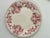 An elegant set of six antique ironstone dinner plates from the U&C Sarreguemines factory, Biarritz pattern, dating from...
