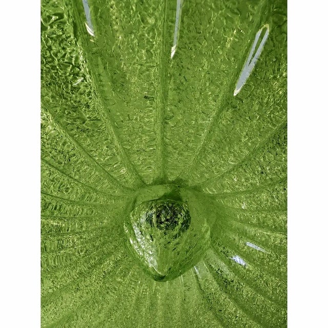 Contemporary Green Murano Glass Graniglia Budino Flush Mount by Simoeng for Simoeng For Sale - Image 3 of 7