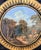Early 19th Century 19th Century Reverse Painted Glass Pastoral Landscape in Giltwood Frame For Sale - Image 5 of 7