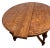 Early 20th Century Old English Revival Round Expansion Dining Table, Baluster Legs Quarter Sawn Oak For Sale - Image 10 of 15