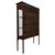 Early 20th Century Antique English Inlaid Mahogany Display Cabinet For Sale - Image 10 of 12