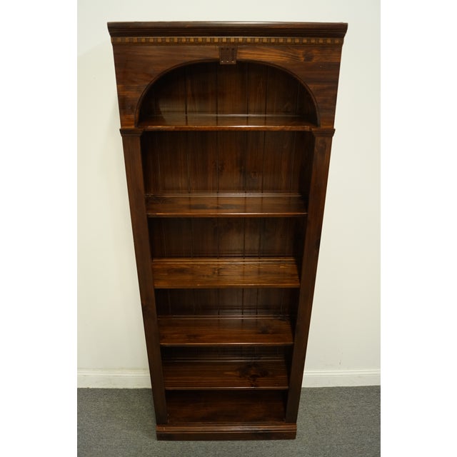 Ethan Allen Antiqued Pine Old Tavern Bookcase Chairish
