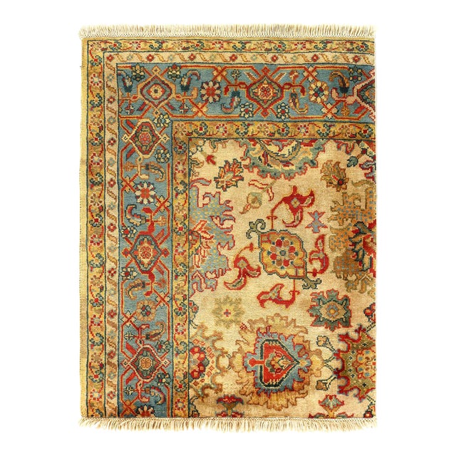 Pasargad DC Fine Hand Knotted Sampler Augra Rug For Sale