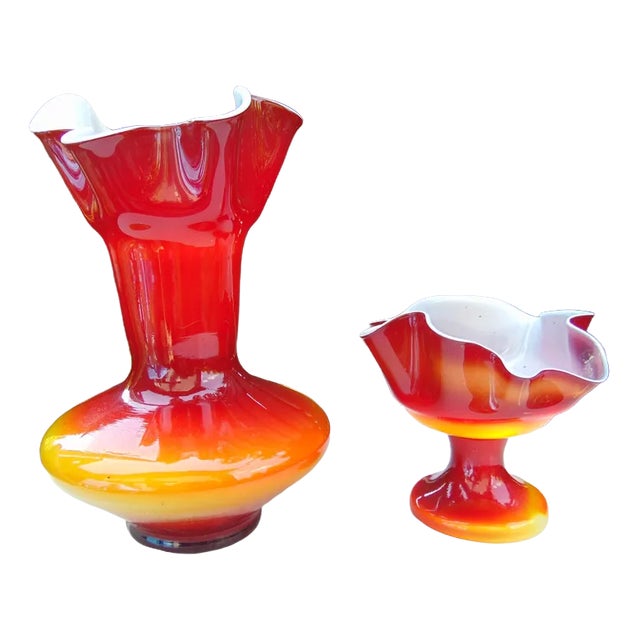 Vintage Vase from Dragan Drobnjak, 1960s, Set of 2 For Sale