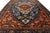 Red Antique Persian Serapi Handmade Wool Rug Featuring a Medallion Design For Sale - Image 9 of 11