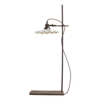 French Lab Stand Desk Lamp, 1930s For Sale