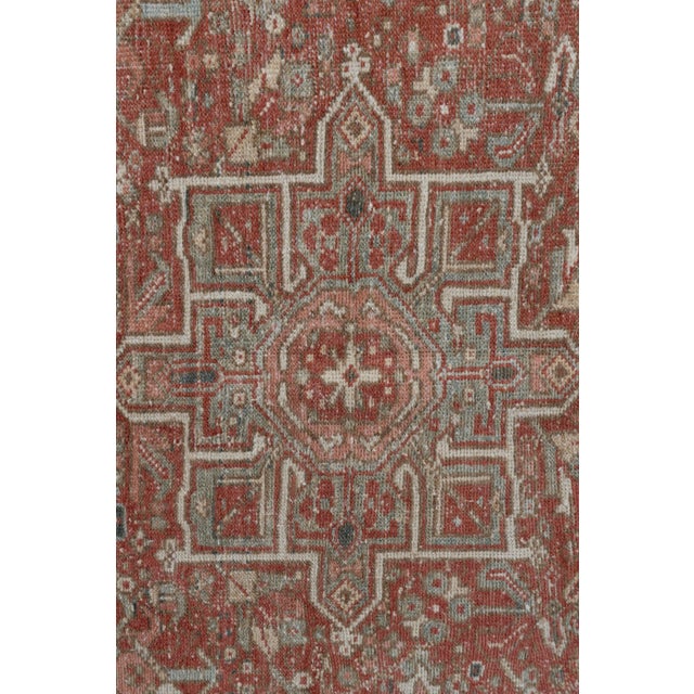 1900 - 1909 Antique Circa 1900 Hand Knotted Runner 4ft 6in X 12ft 6in For Sale - Image 5 of 11