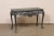 English English Carved Wood Dark Gray Console For Sale - Image 3 of 11