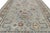 2020s Modern Oushak Style Hand-Knotted Wool Rug in Slate Grey, Terracotta, and Blue For Sale - Image 5 of 12