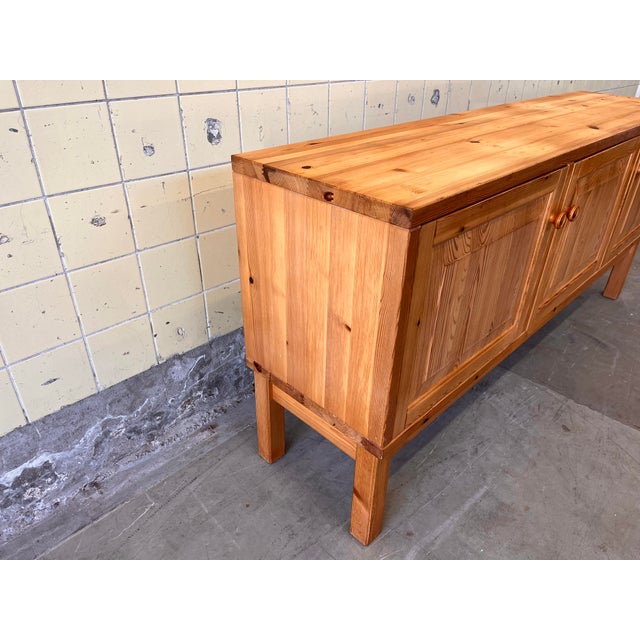1960s Scandinavian Buffet in Pine, 1960s For Sale - Image 5 of 14