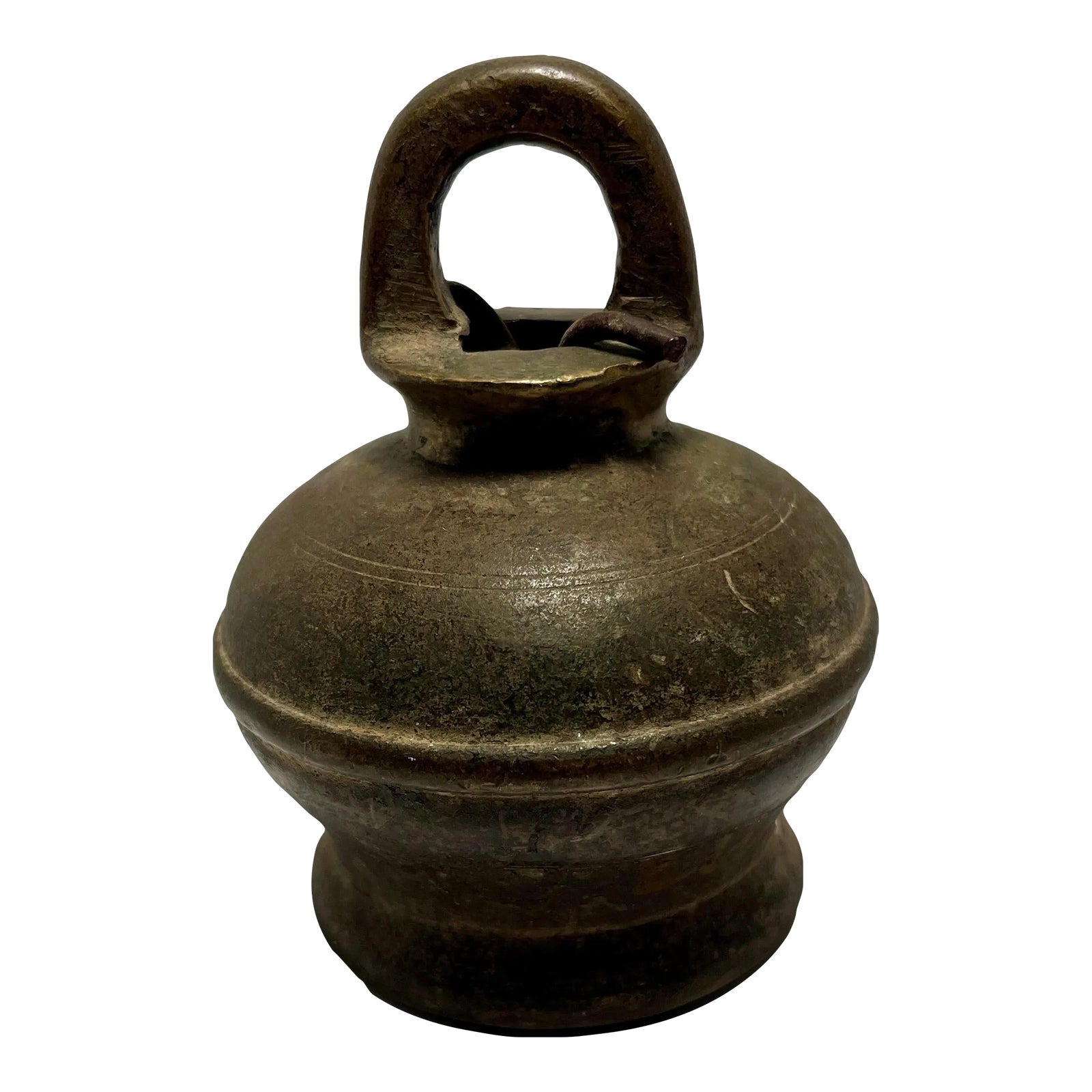 Antique Waziristan Region Pakistan Bronze Bell | Chairish