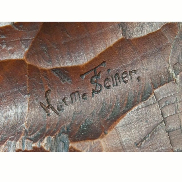 19th Century Relief Woodcarving by Hermann Steiner Meran For Sale - Image 6 of 7