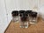 Mid 20th Century Mid Century Modern Silver Fade Cocktail Glasses - Set of 7 For Sale - Image 9 of 14
