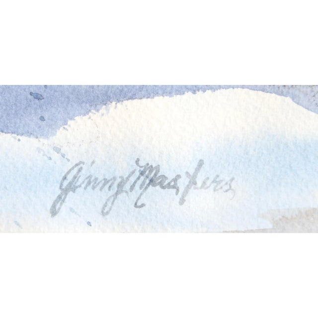 Artist: Ginny Masters, American Title: Country Farmhouse Year: circa 1979 Medium: Watercolor on Paper, signed l.r. Size:...
