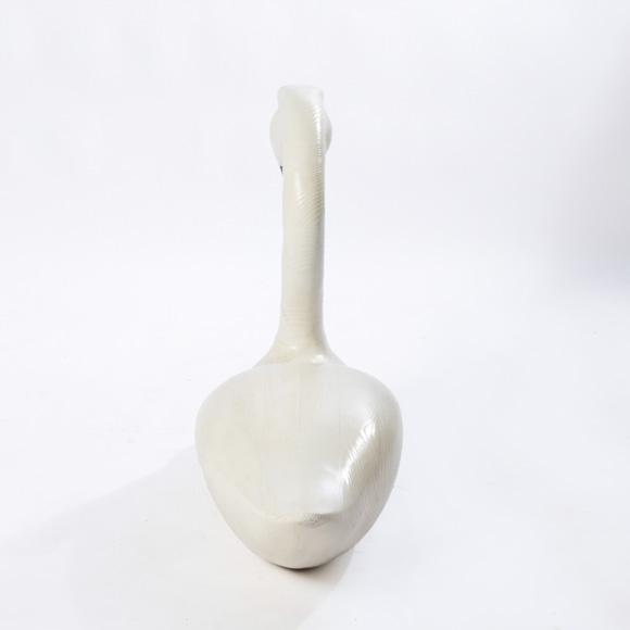 Late 20th Century Carved Swan For Sale - Image 6 of 9