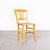 French Blonde Farmhouse Dining Chairs, 1950s, Set of 4 For Sale - Image 3 of 18