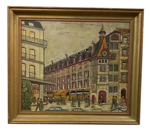 Roberto Gherardi, Patek Philippe, 1980, Oil on Wood, Framed