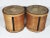 Very Large Antique Wood Shipping Boxes From "National Grinding Wheel Co" of Tonawanda N.Y. - a Pair For Sale - Image 4 of 9