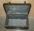 Original Fully Stamped Army & Navy CLS Steamer Campaign Trunk with Zinc Lining For Sale - Image 14 of 18