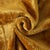 Textile Golden Silk Velvet Throw Pillow 20x20 | Handmade Solid Color Luxury Accent Pillow For Sale - Image 7 of 7