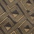 Tan Early 20th Century Kuba Double Square Raffia Textile 44.5x22Inch For Sale - Image 8 of 8