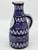 Cobalt Blue Ceramic Bottle by Robert Picault, France, 1950 For Sale - Image 10 of 10