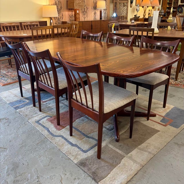 Greaves & Thomas Vintage Dining Chairs Newly Upholstered - Set of 6 For Sale - Image 9 of 13