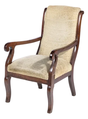 English Armchair in Mahogany