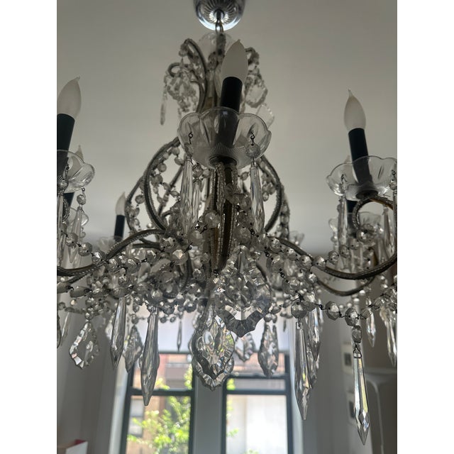 1950s 1950s Venetian Style Chandelier For Sale - Image 5 of 8