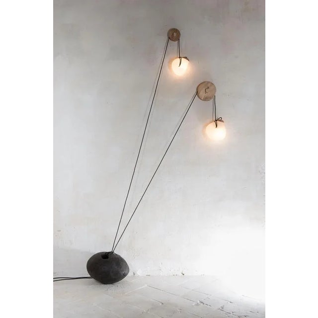 Astrolabe Sculpted Lighting by Jérôme Pereira For Sale - Image 4 of 5