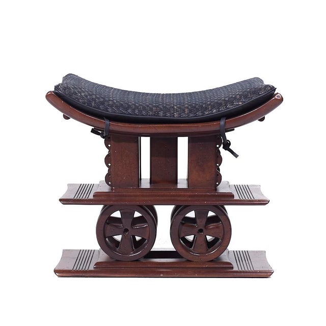 Interior Crafts André Groult Style Bench This bench measures: 27.5 wide x 16 deep x 23.25 high ABOUT PHOTOS: We take our...