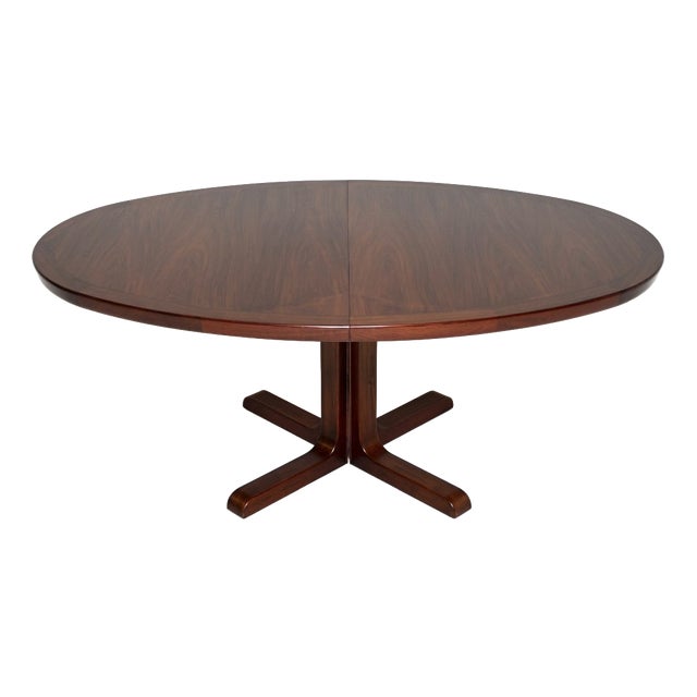 Vintage Danish Extendable Dining Table from Dyrlund, 1960 For Sale